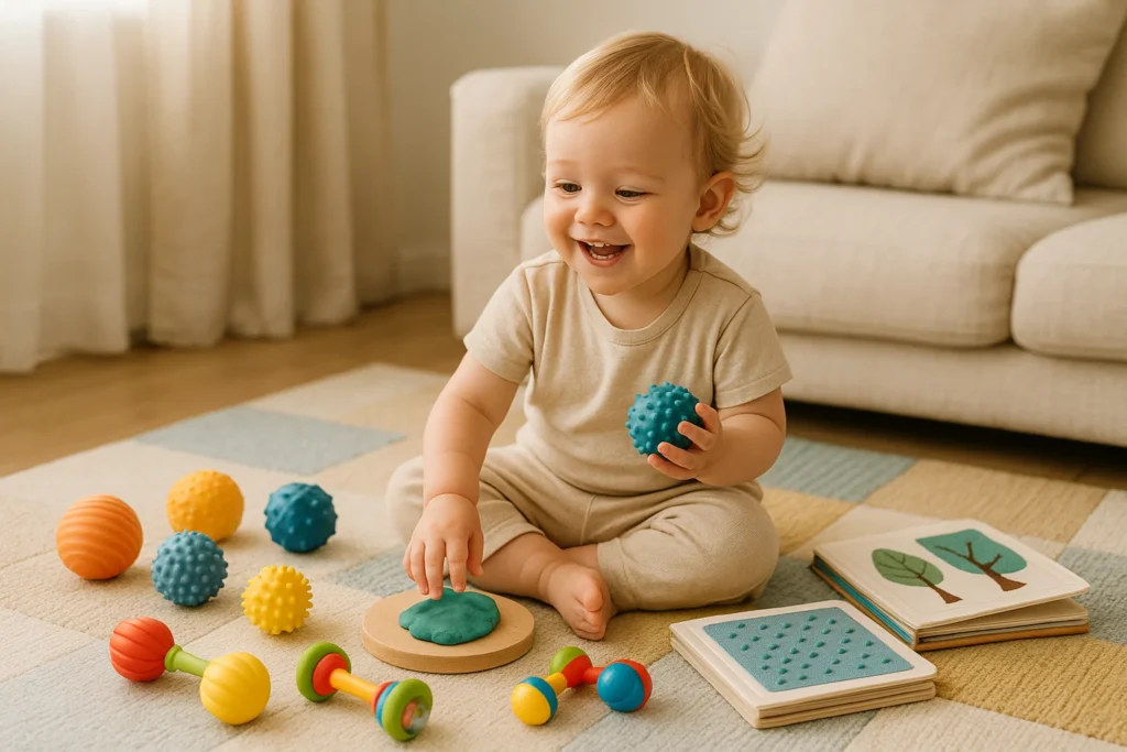 Brinquedos Sensoriais: Por Que São Fundamentais para Bebês e Crianças Pequenas